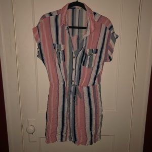 Colorful Striped Dress